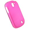 LG Compatible Rubberized Snap-on Cover - Pink FS-LGC729-RPI Image 3