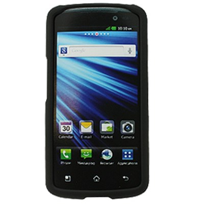 LG Compatible Rubberized Snap-on Cover - Black FS-LGP930-RBK