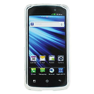 LG Compatible Rubberized Snap-on Cover - clear FS-LGP930-TCL