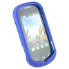 LG Compatible Rubberized Snap-on Cover - Blue FS-LGVN271-RBU Image 2