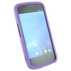 Samsung Compatible Rubberized Snap-on Cover - Purple FS-SAI515-RPP Image 2
