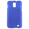Samsung Compatible Rubberized Snap-on Cover - Blue FS-SAI727-RBU Image 1