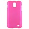 Samsung Compatible Rubberized Snap-on Cover - Pink FS-SAI727-RPI Image 1