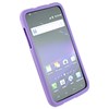 Samsung Compatible Rubberized Snap-on Cover - Purple FS-SAI727-RPP Image 2