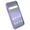 Samsung Compatible Rubberized Snap-on Cover - Purple FS-SAI727-RPP Image 2