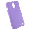 Samsung Compatible Rubberized Snap-on Cover - Purple FS-SAI727-RPP Image 3