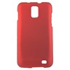 Samsung Compatible Rubberized Snap-on Cover - Red FS-SAI727-RRD Image 1