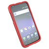 Samsung Compatible Rubberized Snap-on Cover - Red FS-SAI727-RRD Image 2