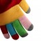 Boss Tech Touch Screen Gloves - Multicolor Rainbow and Gray Tips   GLOVERNBW Image 1