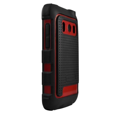 HTC Compatible Ballistic Hard Core (HC) Case - Black and Red  HA0486-M355
