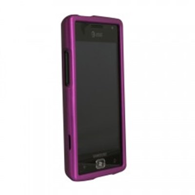 Samsung Compatible Rubberized Protective Cover - Purple I677RUBPU