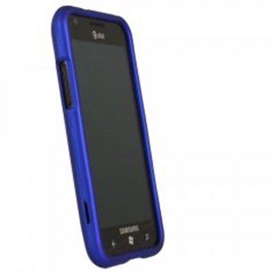 Samsung Compatible Rubberized Protective Cover - Dark Blue I937RUBDKBL