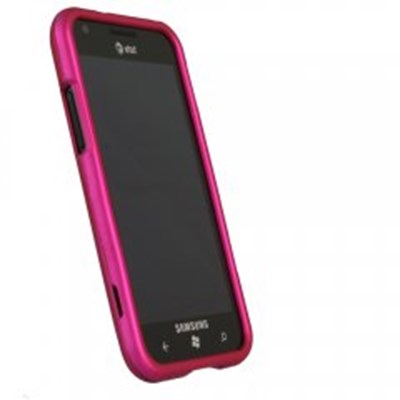 Samsung Compatible Rubberized Protective Cover - Dark Pink I937RUBDKPK
