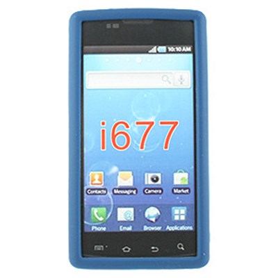 Samsung Compatible Silicone Skin Cover - Navy Blue ILS-SAI677-BU