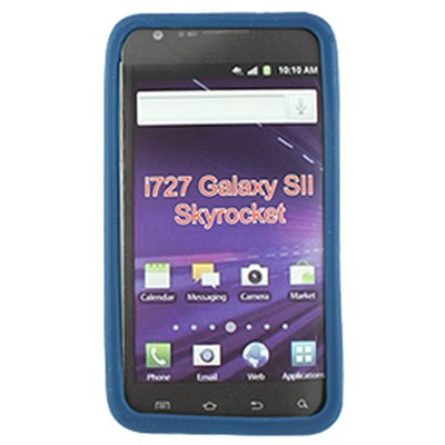 Samsung Compatible Silicone Skin Cover - Navy Blue ILS-SAI727-BU