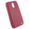 Samsung Compatible Silicone Skin Cover - Dark Red ILS-SAI727-RD Image 3