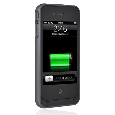 Apple Compatible Incipio Backup Battery Case - Matte Gunmetal  IPH-564