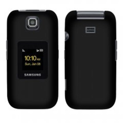 Samsung Compatible Rubberized Protective Cover - Black M370RUBBK
