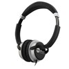 NoiseHush NX26 Stereo Headphones with Neodymium Manget Drivers - Black and Silver  NX26-11778 Image 1