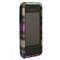 Samsung Compatible Rubberized Protective Cover - Pink And Black Plaid Jacket PREVAILRUBPKBKPLD Image 1