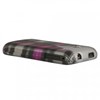 Samsung Compatible Rubberized Protective Cover - Pink And Black Plaid Jacket PREVAILRUBPKBKPLD Image 4