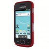 Samsung Compatible Rubberized Protective Cover - Red REPPRUBRD Image 1