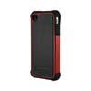 Apple Compatible Ballistic Shell Gel Case - Black and Red  SA0582-M355 Image 2