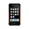 Apple Compatible Ballistic Shell Gel Case - Black and Red  SA0582-M355 Image 3