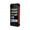 Apple Compatible Ballistic Shell Gel Case - Black and Red  SA0582-M355 Image 5