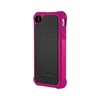 Apple Compatible Ballistic Shell Gel Case - Black and Hot Pink SA0582-M965 Image 2