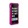 Apple Compatible Ballistic Shell Gel Case - Black and Hot Pink SA0582-M965 Image 4
