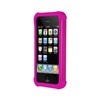 Apple Compatible Ballistic Shell Gel Case - Black and Hot Pink SA0582-M965 Image 5