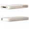 Apple Compatible Silicone Gel Cover - White Basket Weave Pattern SIL4SCL Image 2