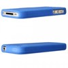 Apple Compatible Silicone Gel Cover - Dark Blue Basket Weave Pattern SIL4SDKBL Image 2
