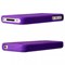 Apple Compatible Silicone Gel Cover - Purple Basket Weave Pattern SIL4SPU Image 2