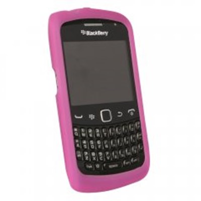Blackberry Compatible Silicone Gel Cover - Dark Pink SIL9370DKPK