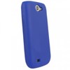 Samsung Compatible Silicone Gel Cover - Dark Blue SILI8150DKBL Image 1