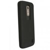 LG Compatible Silicone Gel Cover - Black SILNITROBK Image 1