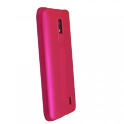 LG Compatible Rubberized Protective Cover - Dark Pink PECTRUBDKPK