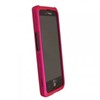 LG Compatible Rubberized Protective Cover - Dark Pink PECTRUBDKPK Image 1