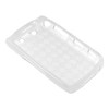 Blackberry Compatible Crystal Skin TPU Cover - Transparent Clear Checkers  TPU-BB9550-TCLD02 Image 1
