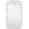 Blackberry Compatible Crystal Skin TPU Cover - Transparent Clear Checkers  TPU-BB9550-TCLD02 Image 2