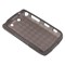 Blackberry Compatible Crystal Skin TPU Cover - Transparent Smoke Checkers  TPU-BB9550-TSMD02 Image 1