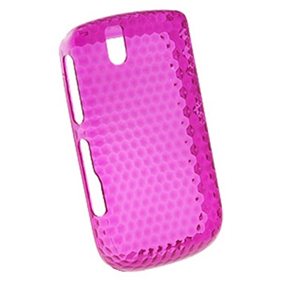 Blackberry Compatible Crystal Skin TPU Cover - Purple  TPU-BB96X0-PP