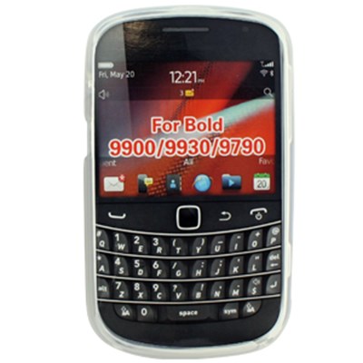 Blackberry Compatible Crystal Skin TPU Cover - Transparent Clear  TPU-BB9900-TCL