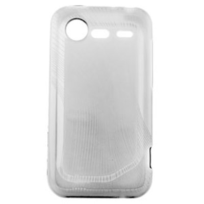 HTC Compatible Crystal Skin TPU Cover - Transparent Clear  TPU-HT6350-TCL