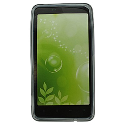 HTC Compatible Crystal Skin TPU Cover - Transparent Smoke  TPU-HTPB92300-TSM