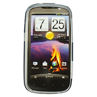 HTC Compatible Crystal Skin TPU Cover - Transparent Smoke  TPU-HTPH85110-TSM