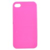 Apple Compatible Crystal Skin TPU Cover - Pink  TPU-IPHONE4G-PI Image 1