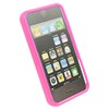 Apple Compatible Crystal Skin TPU Cover - Pink  TPU-IPHONE4G-PI Image 2